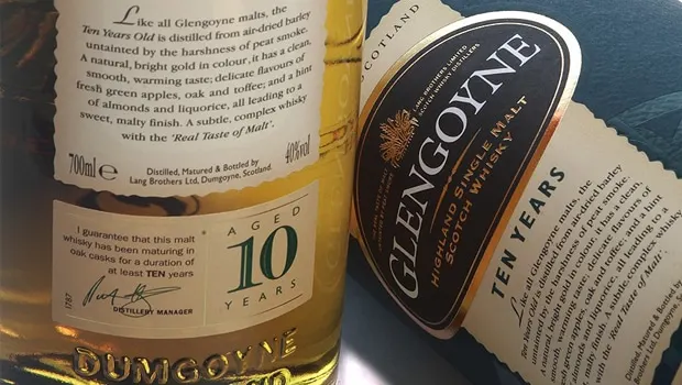 Botella de Glengoyne 10 años