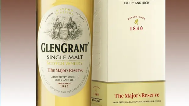 Botella de Glen Grant, la reserva del comandante