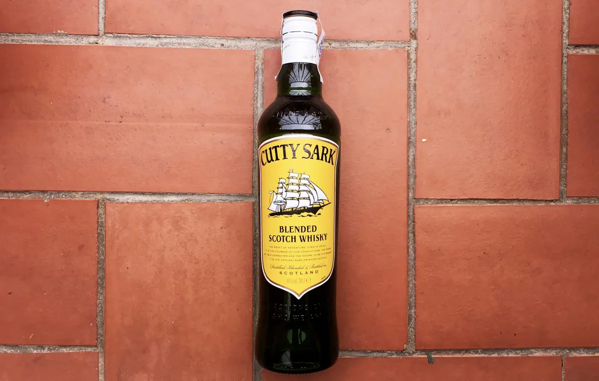 Botella de Cutty Sark