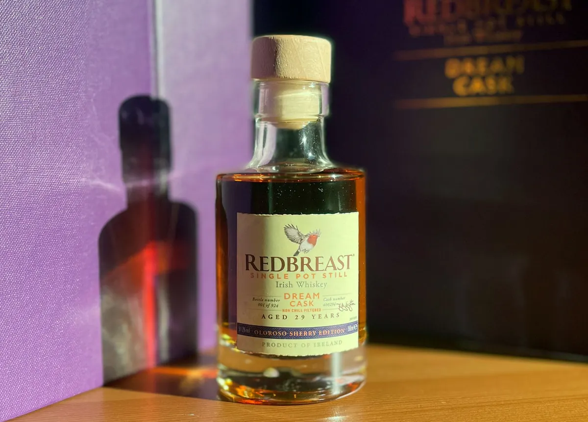 Botella de Redbreast Dream Cask Oloroso Sherry 29 años